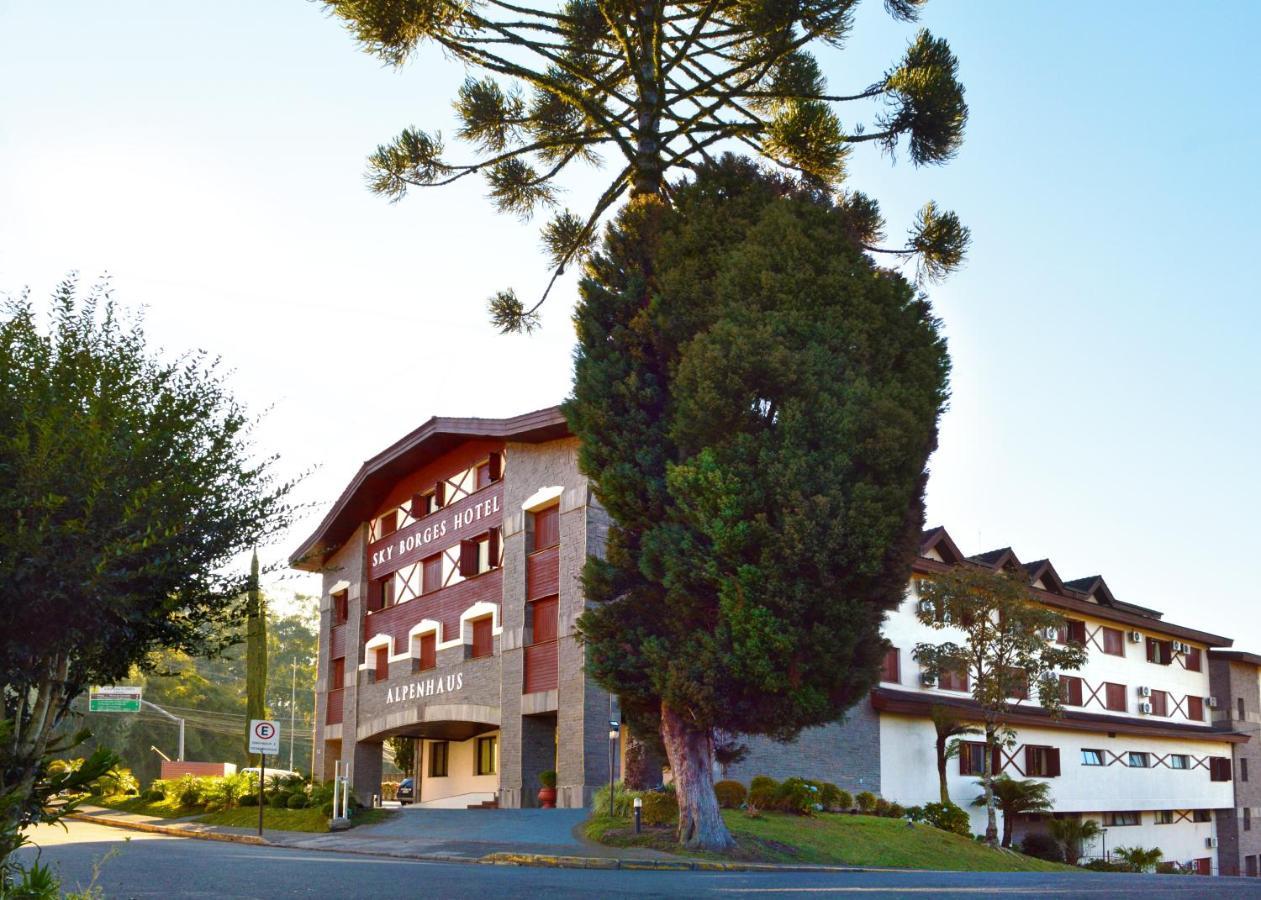 Sky Borges Hotel Alpenhaus - Gramado Kültér fotó